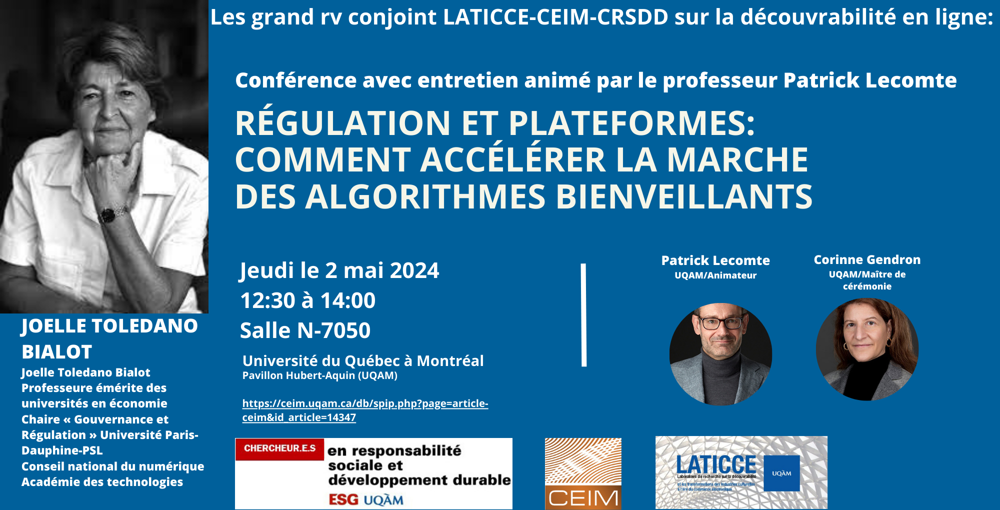 RÉGULATION ET PLATEFORMES : COMMENT ACCÉLÉRER LA MARCHE DES ALGORITHMES BIENVEILLANTS