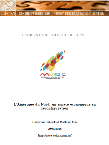 L'Amérique du Nord, un espace économique en reconfiguration