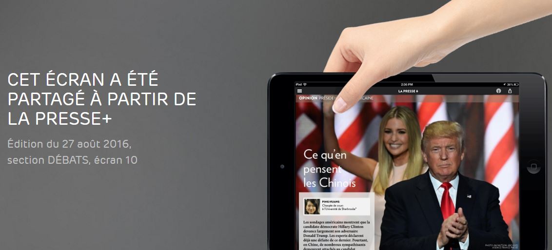 Ce qu'en pensent les Chinois
