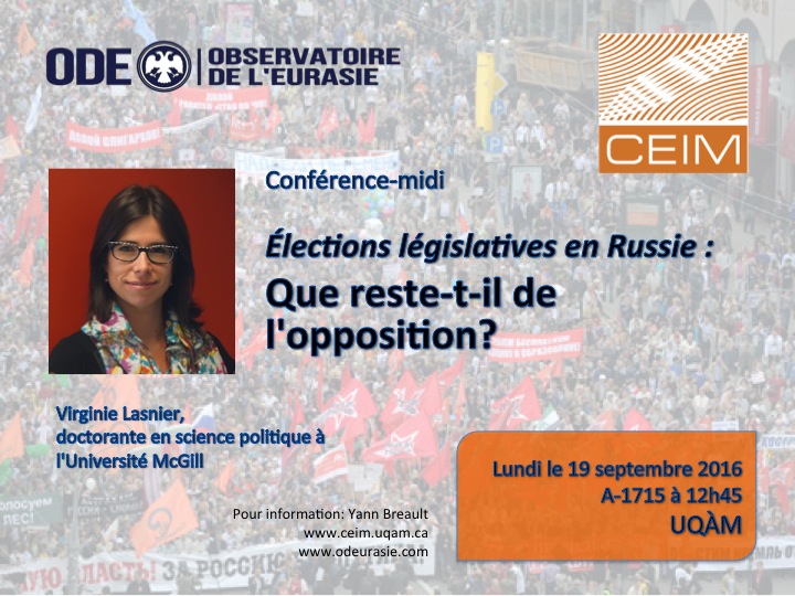 Élections législatives en Russie : Que reste-t-il de l'opposition ?