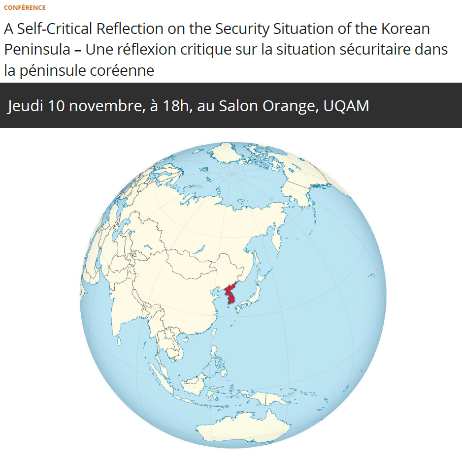 A Self-Critical Reflection on the Security Situation of the Korean Peninsula