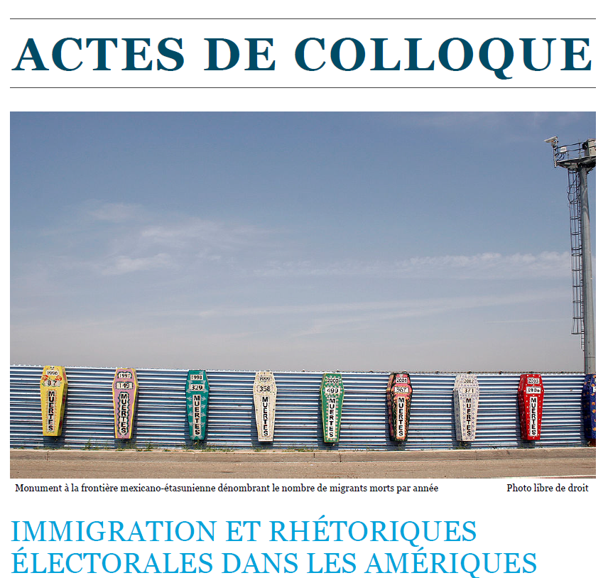 Immigration et rhétoriques électorales dans les Amériques