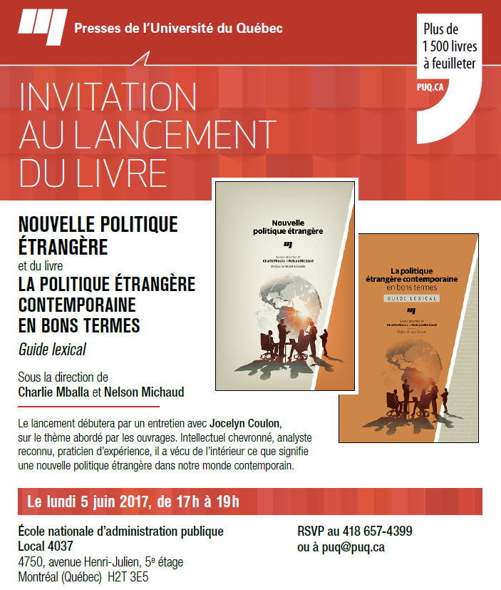 Nouvelle politique étrangère et la politique étrangère contemporaine en bons termes