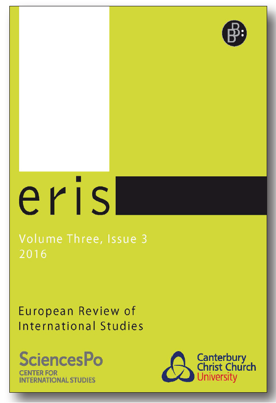 European Review of International Studies (ERIS)