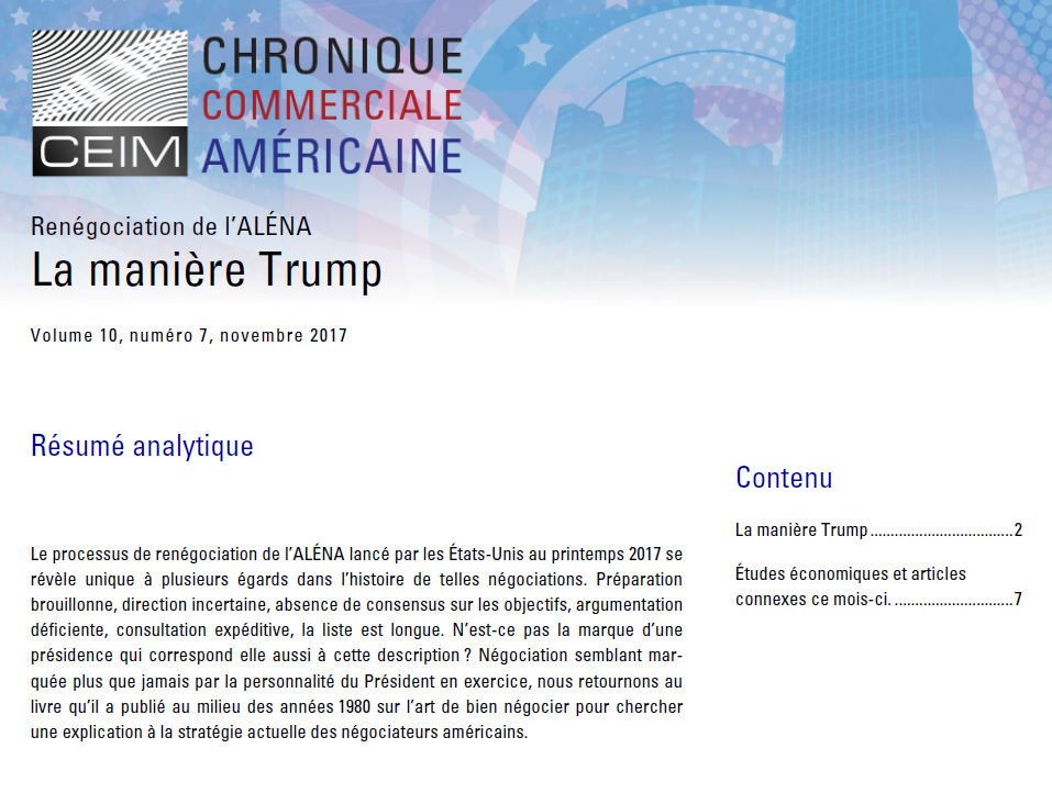 La manière Trump