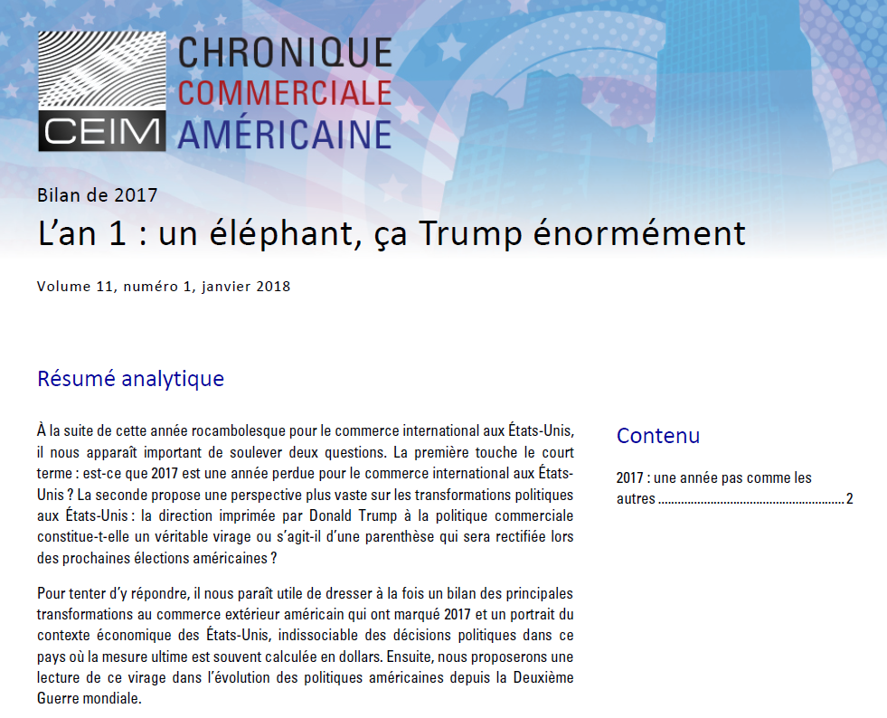 L'an 1 : un éléphant, ça Trump énormément