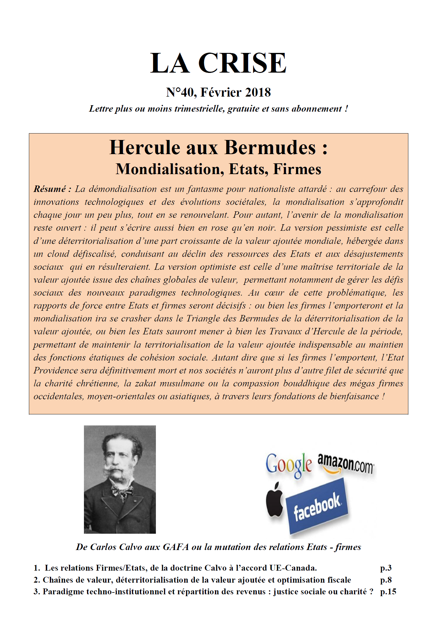 Hercule aux Bermudes : Mondialisation, Etats, Firmes