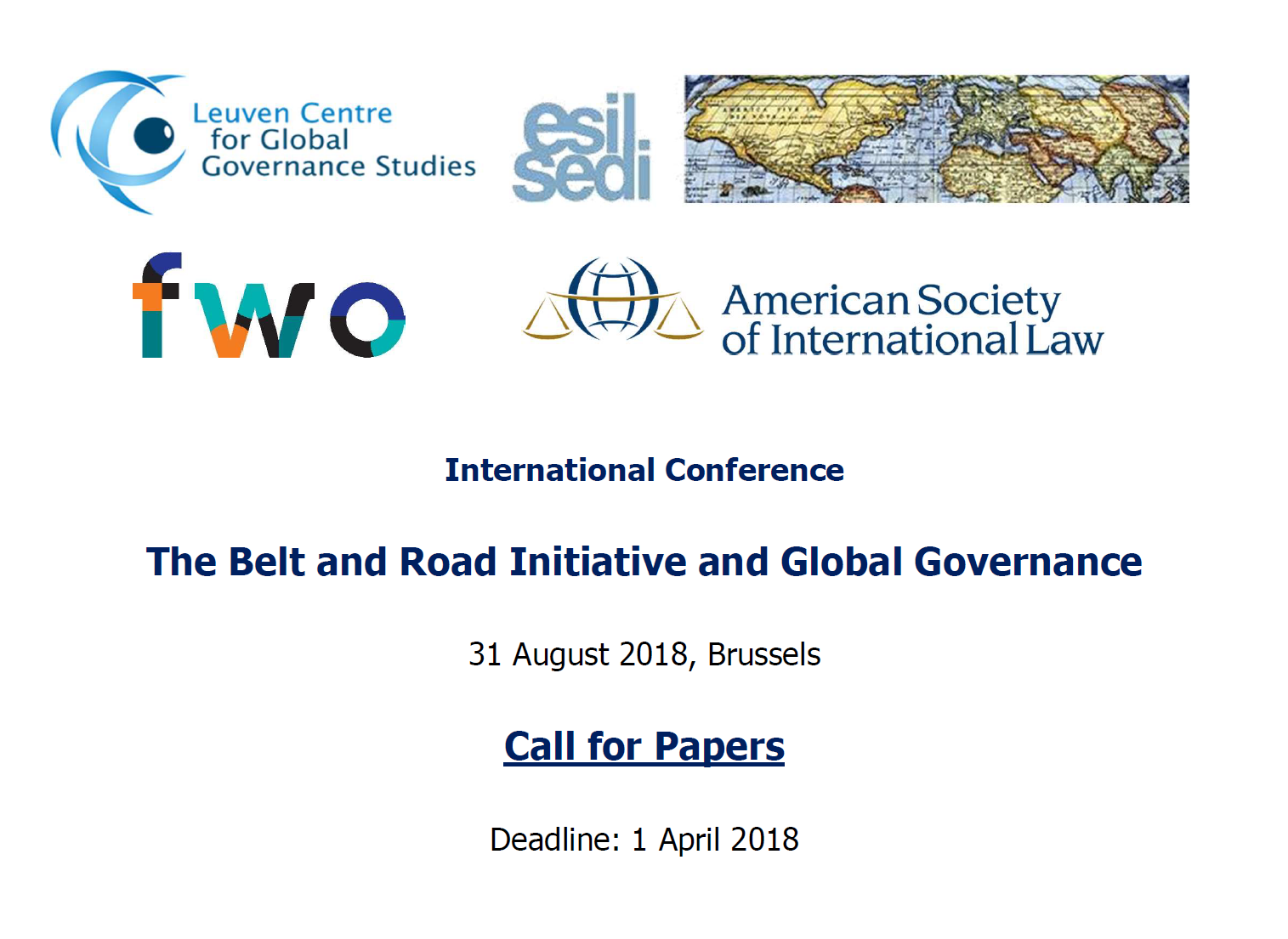 The Belt and Road Initiative and Global Governance