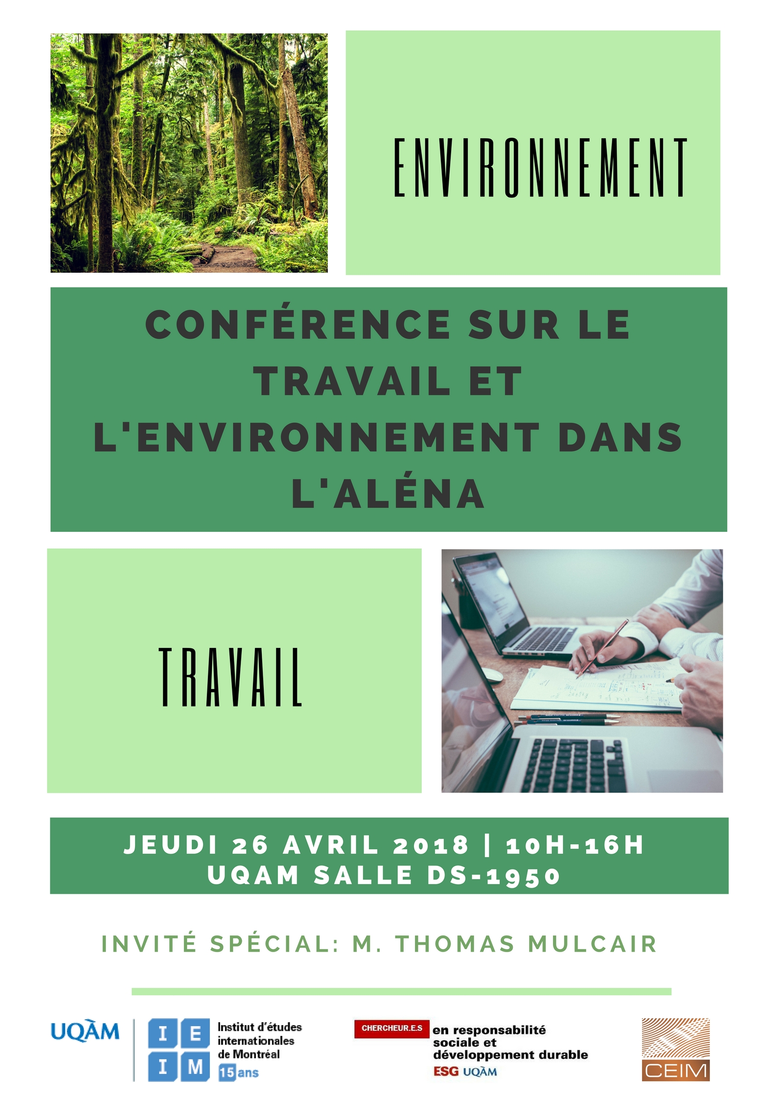 Le travail et l'environnement dans l'ALÉNA