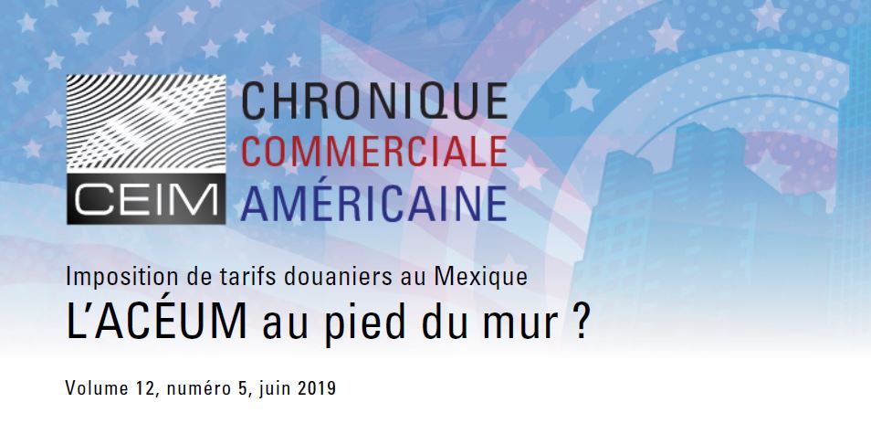 Imposition de tarifs douaniers au Mexique : L'ACEUM au pied du mur ?