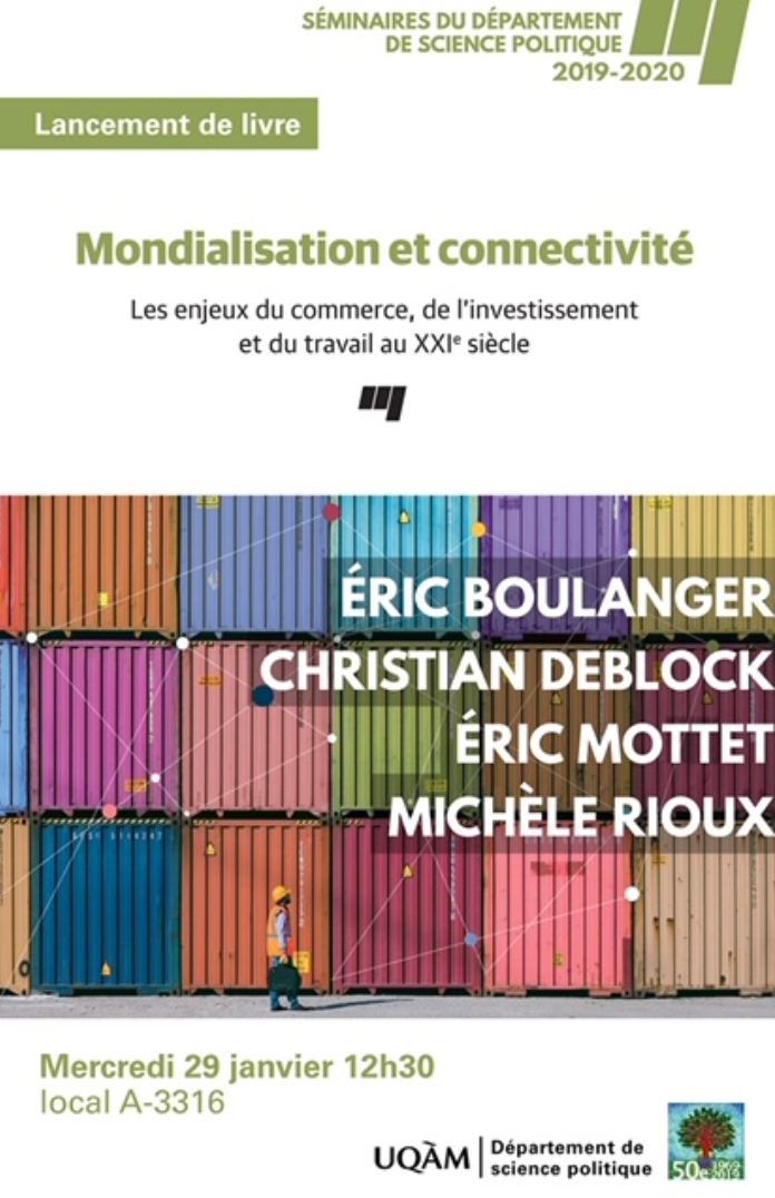 MONDIALISATION ET CONNECTIVITÉ Les enjeux du commerce, de l'investissement et du travail au XXIe siècle