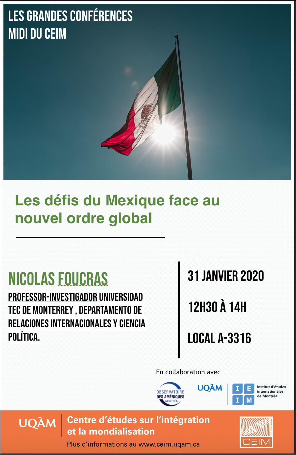 Les défis du Mexique face au nouvel ordre global