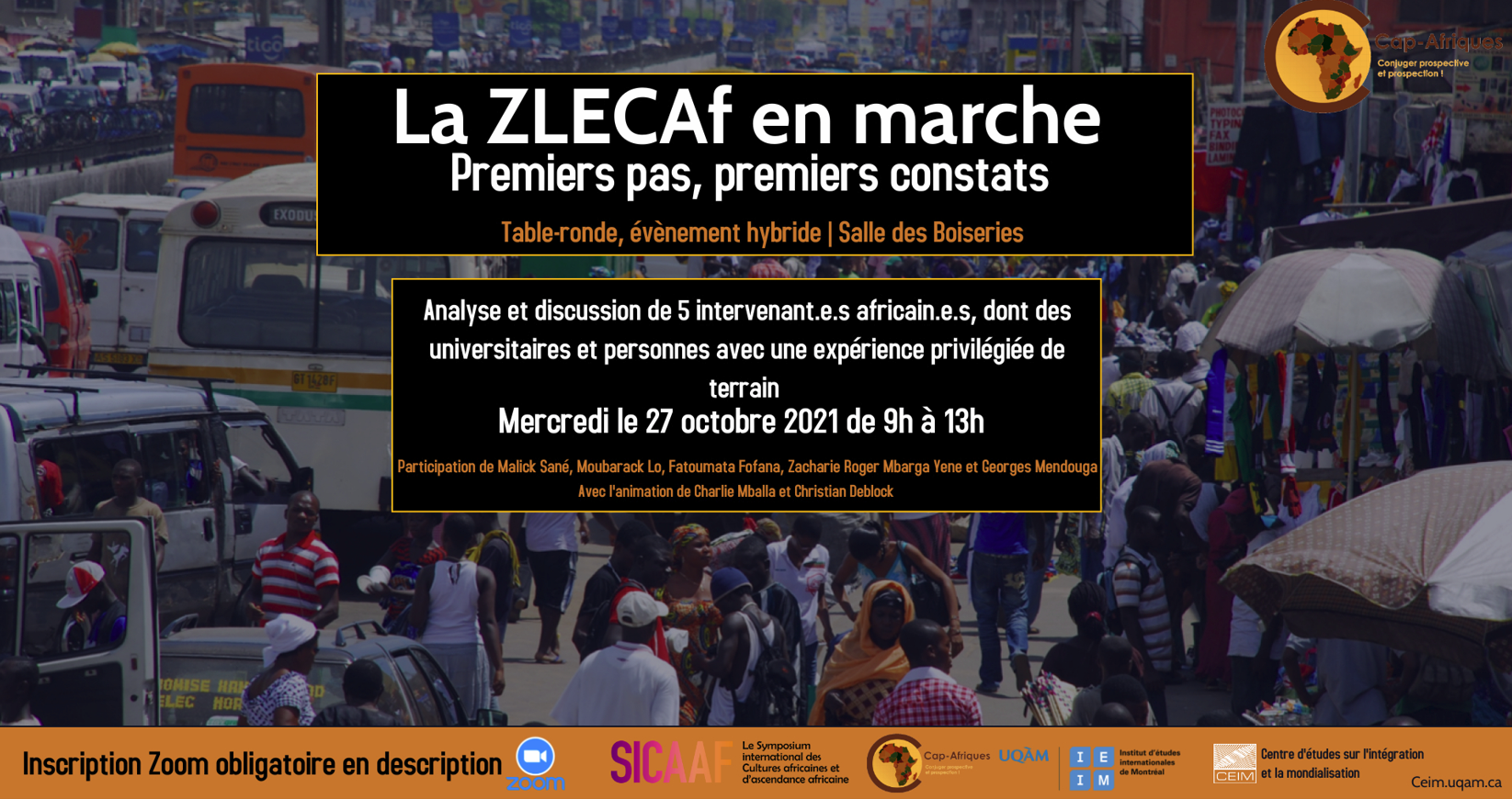 La ZLECAf en marche : Premiers pas, premiers constats