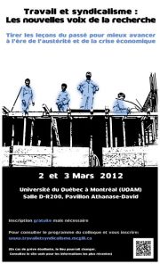 Travail et syndicalisme