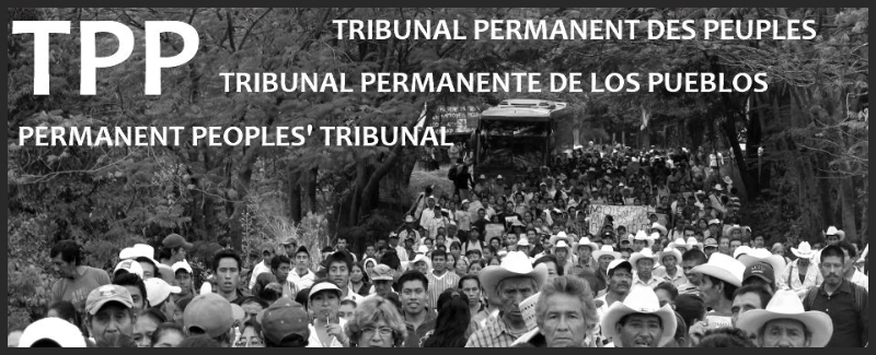Tribunal permanent des peuples sur l'industrie minière canadienne Audience Amérique latine
