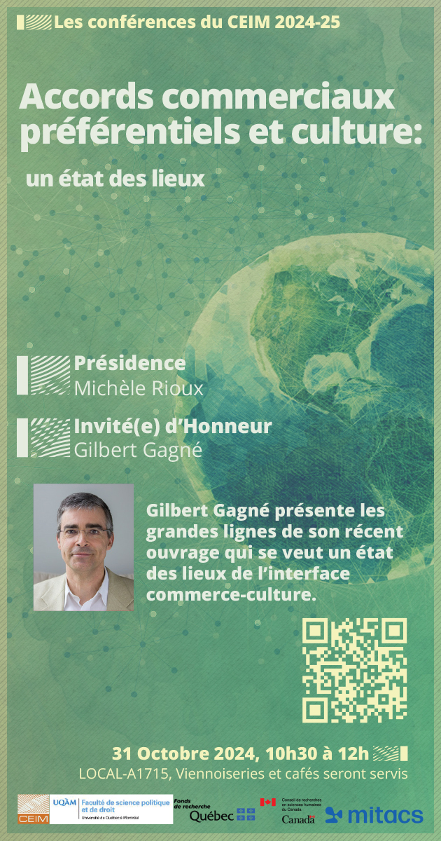 Accords commerciaux préférentiels et culture : Un etat des lieux