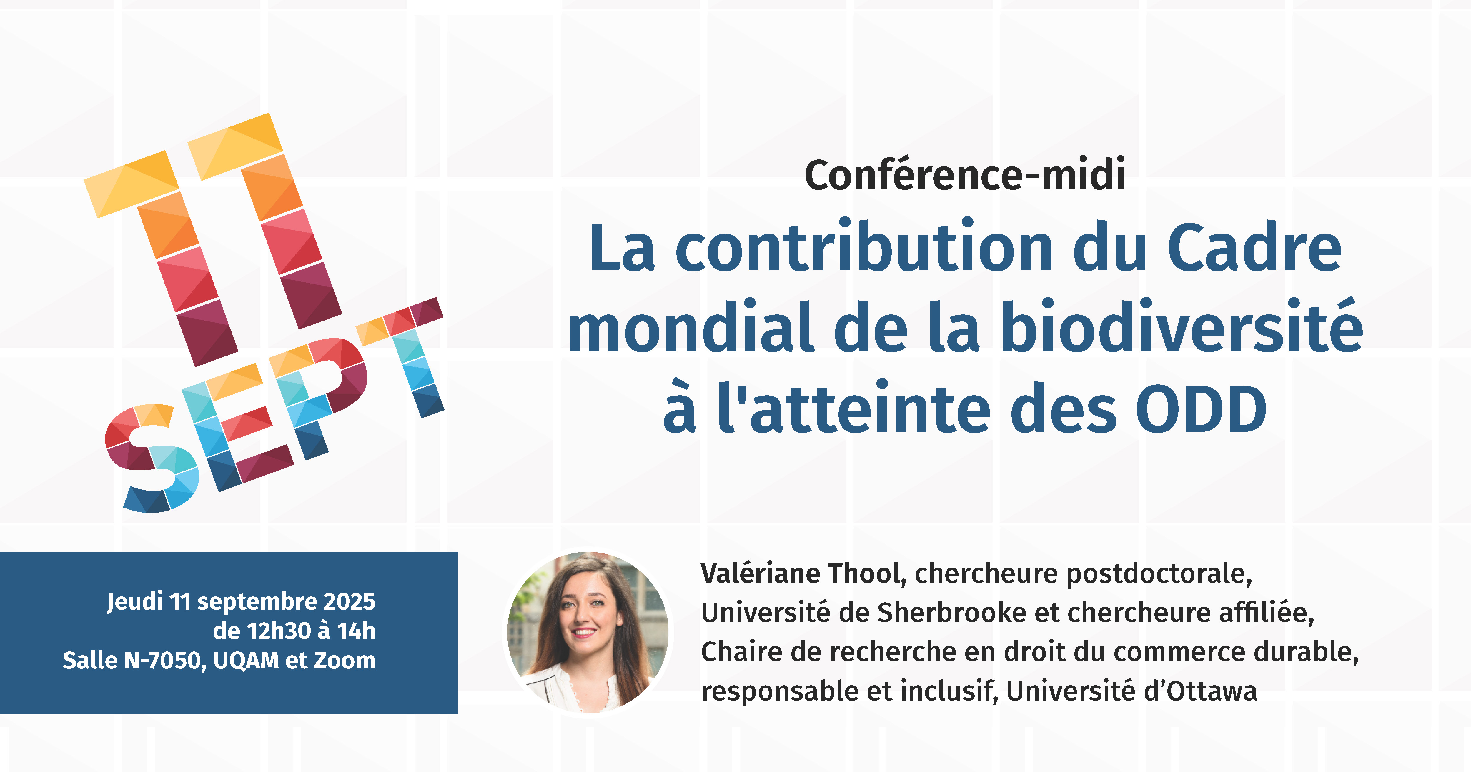 La contribution du Cadre mondial de la biodiversité à l'atteinte des ODD