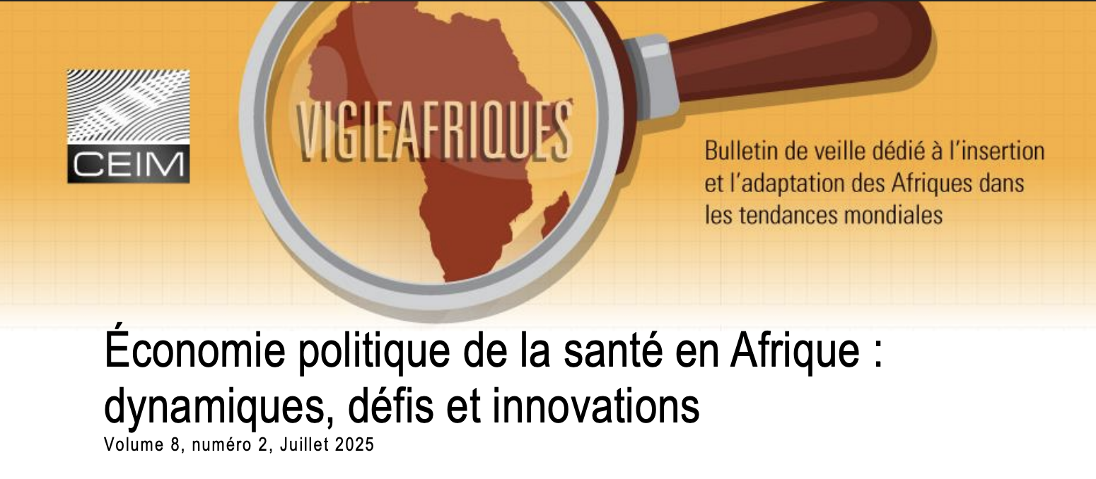 Économie politique de la santé en Afrique : dynamiques, défis et innovations