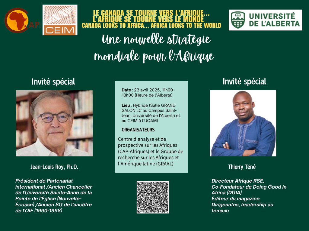 Une nouvelle stratégie mondiale pour l'Afrique