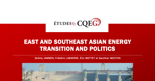East and Southeast Asian Energy Transition and Politics