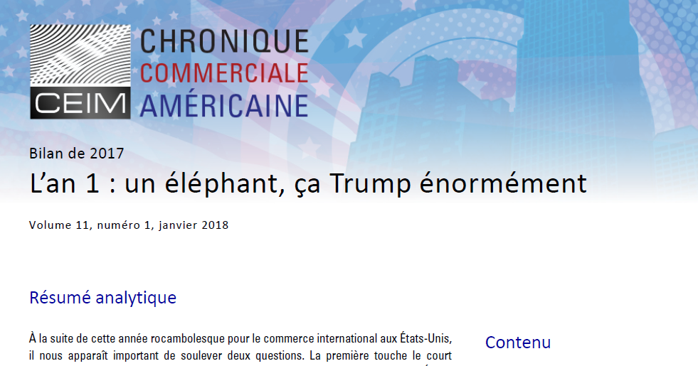 L'an 1 : un éléphant, ça Trump énormément