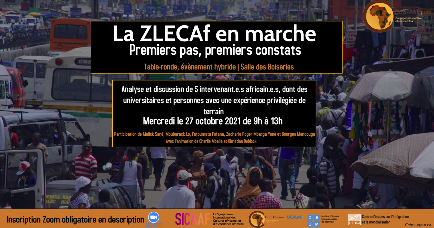 La ZLECAf en marche : Premiers pas, premiers constats