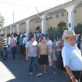 Queue pour aller voter