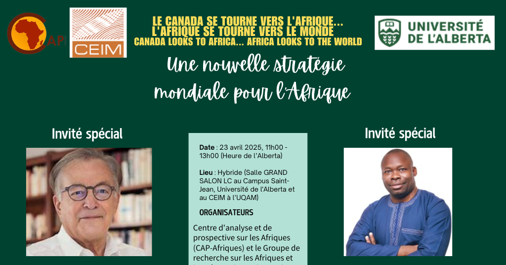 Une nouvelle stratégie mondiale pour l'Afrique