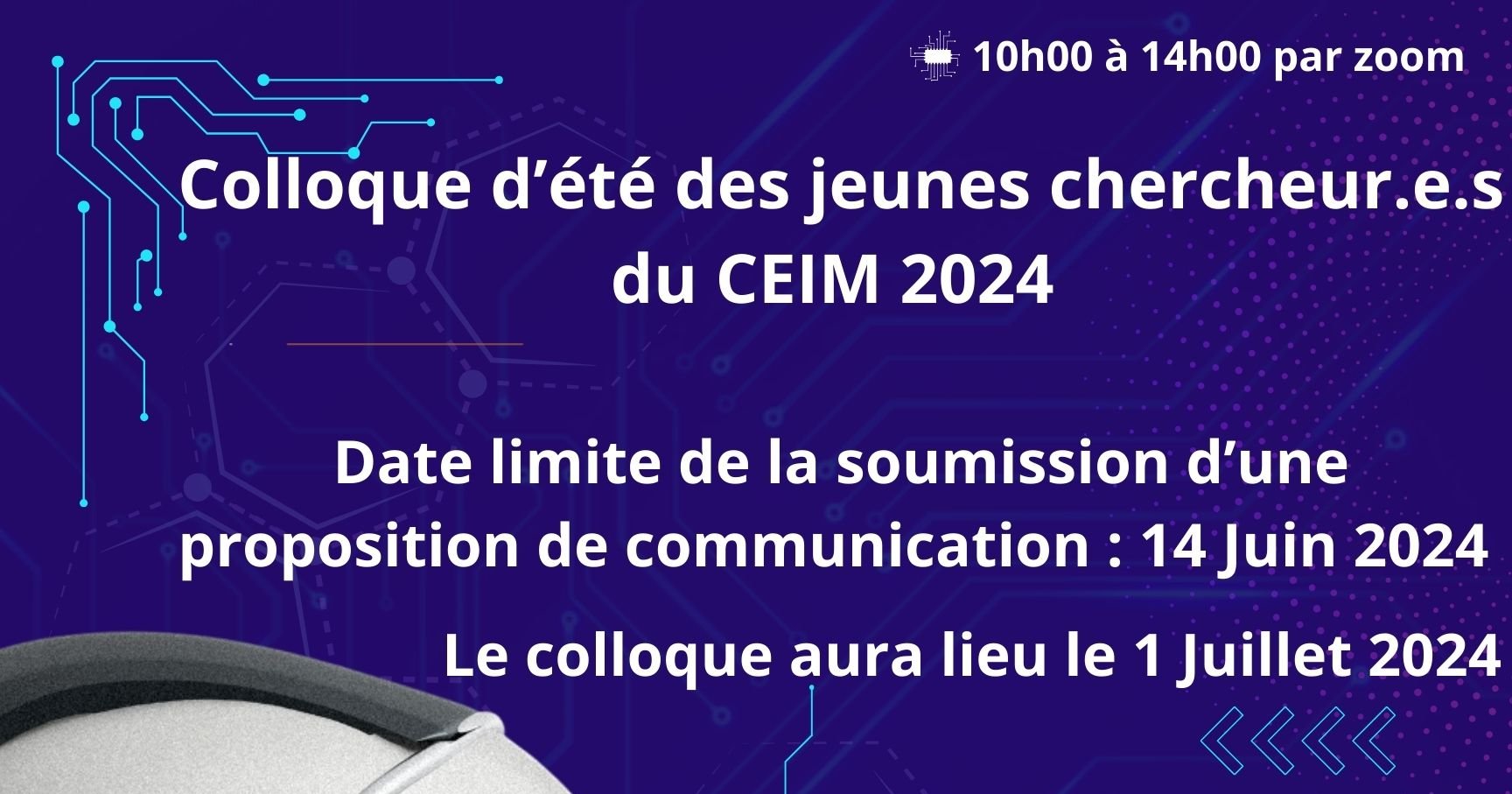 Thème : Intelligence artificielle, concurrence et rivalités commerciales : les nouvelles trajectoires de la coopération internationale