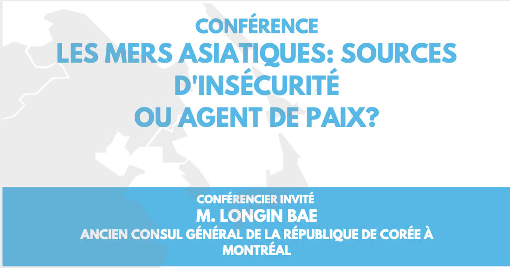 Les mers asiatiques : sources d'insécurité ou agent de paix ?
