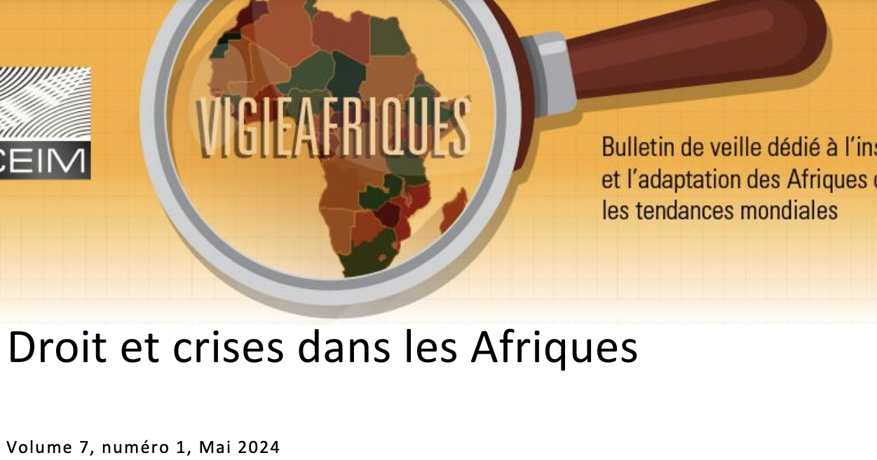 Droit et crises dans les Afriques (II)