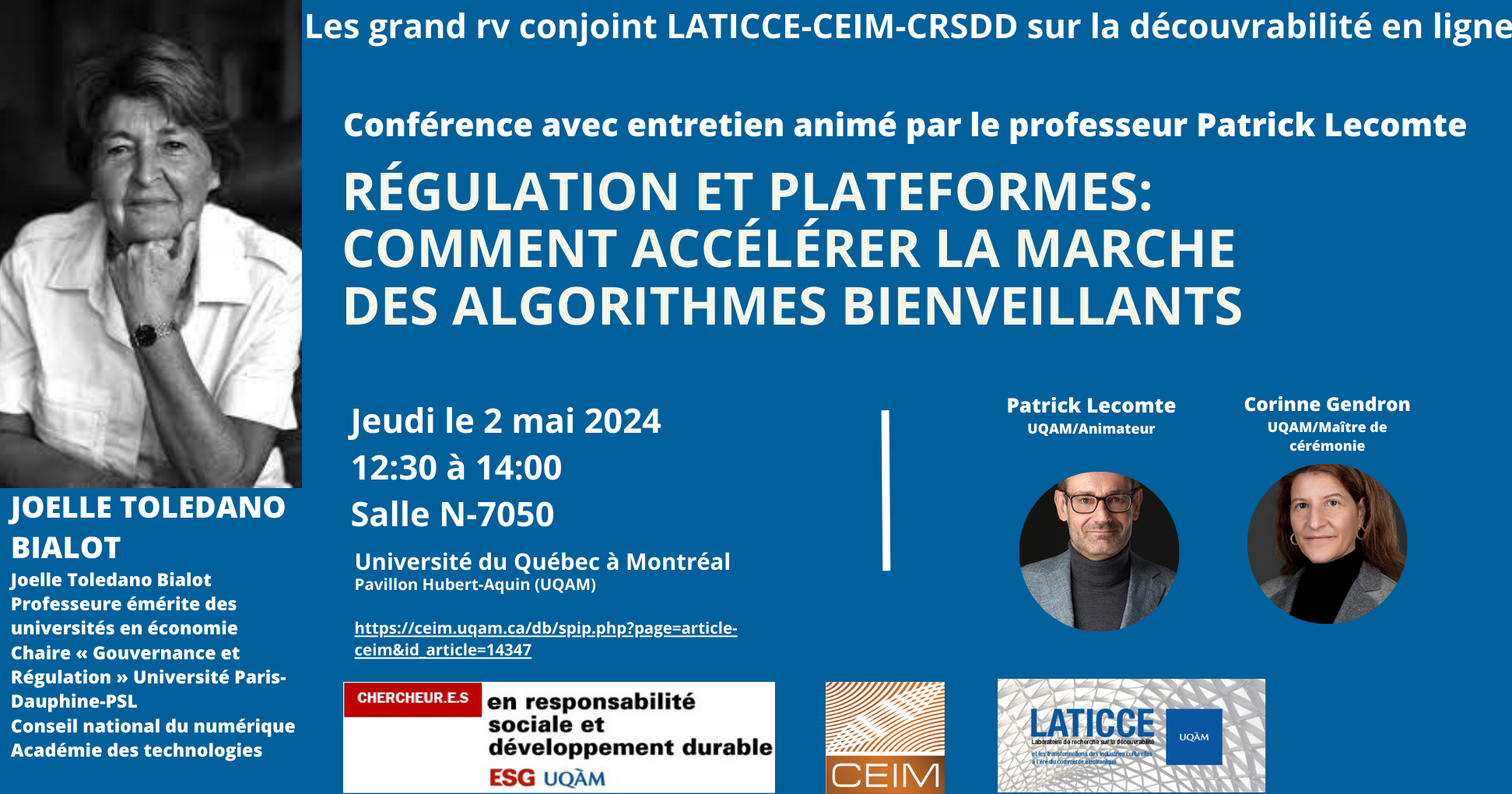 RÉGULATION ET PLATEFORMES : COMMENT ACCÉLÉRER LA MARCHE DES ALGORITHMES BIENVEILLANTS