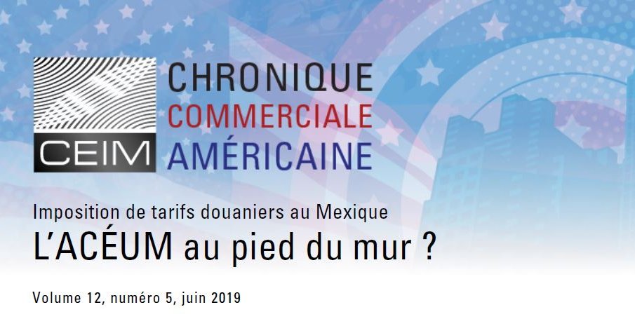Imposition de tarifs douaniers au Mexique : L'ACEUM au pied du mur ?