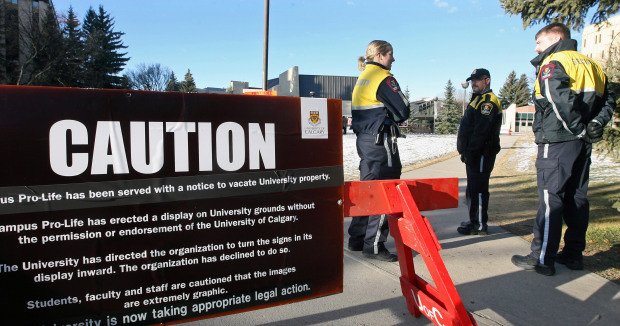 Does every crackpot really have an absolute right to speak on campus?