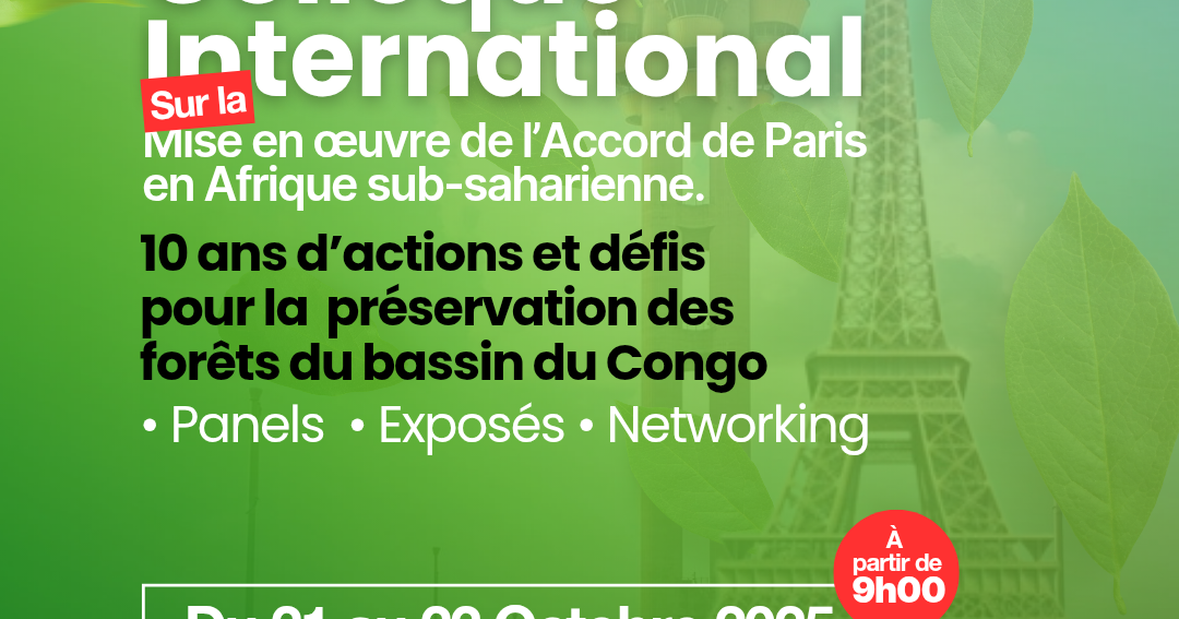 Colloque sur la mise en oeuvre de l'Accord de Paris dans le bassin du Congo