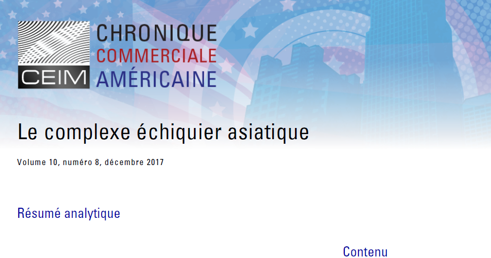 Le complexe échiquier asiatique