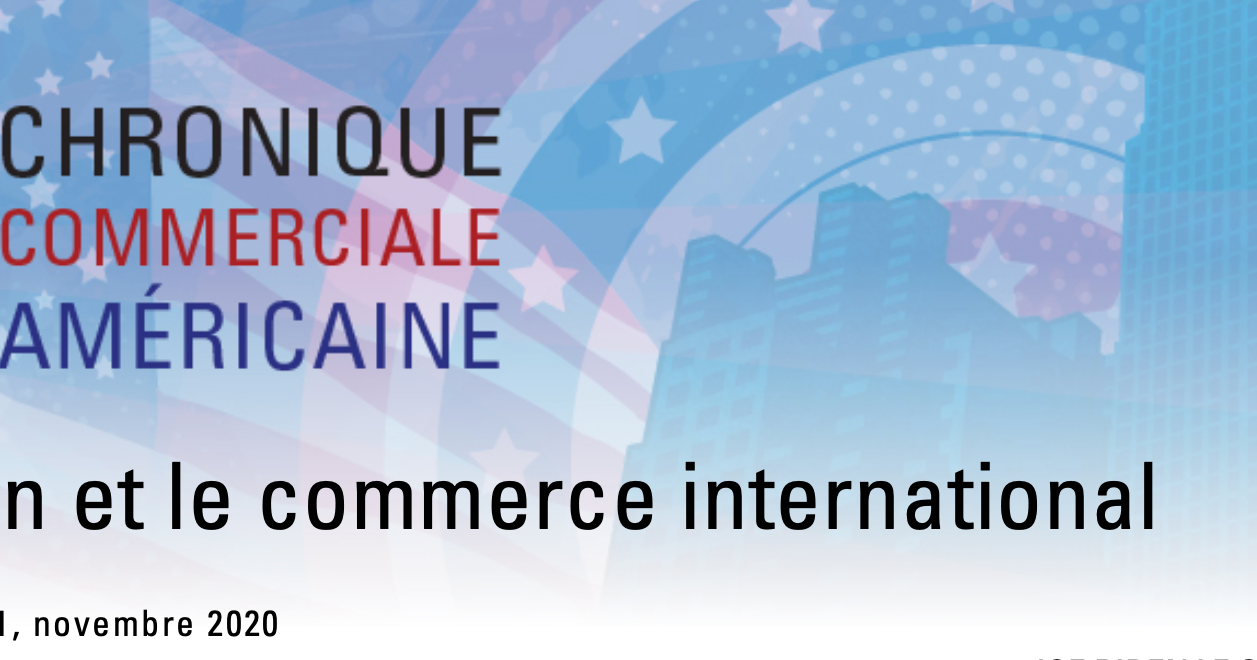 Joe Biden et le commerce international