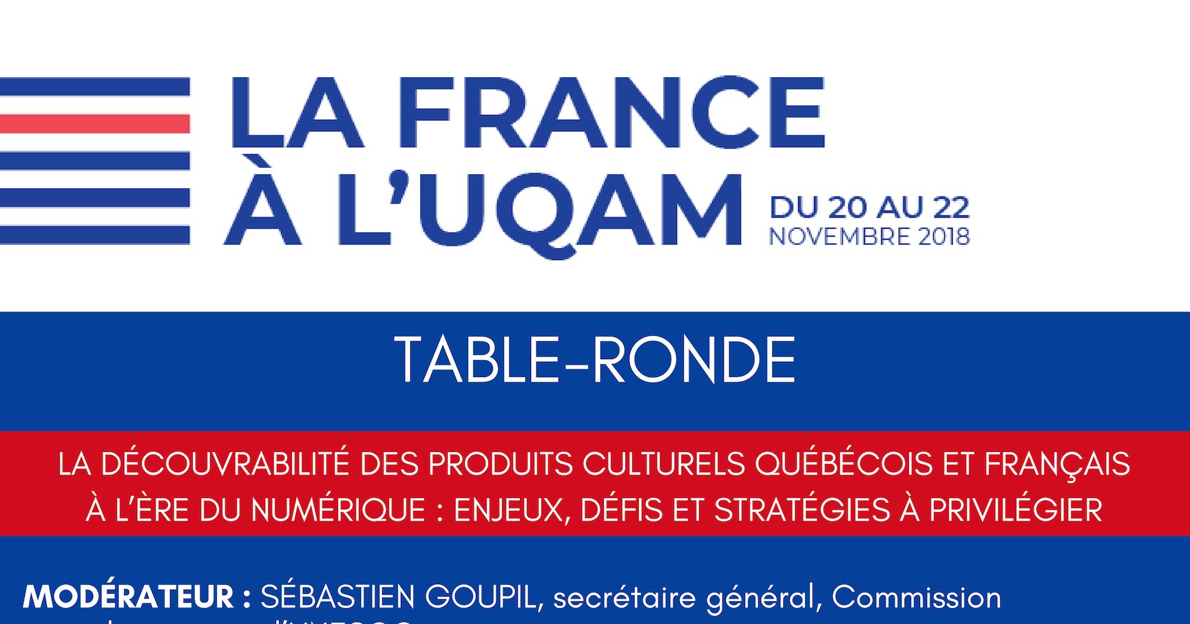 La découvrabilité des produits culturels québécois et français à l'ère du numérique : enjeux, défis et stratégies à privilégier 