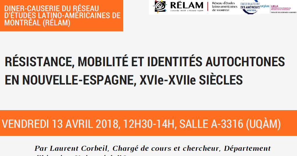 Résistance, mobilité et identités autochtones en Nouvelle-Espagne, XVIe-XVIIe siècles