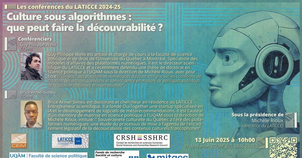 Culture sous algorithmes : Que peut faire la découvrabilité ?