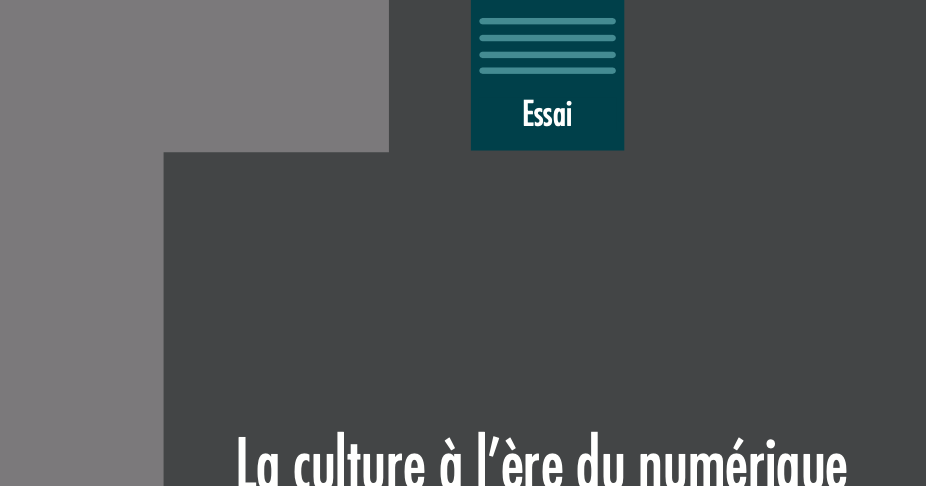 La culture à l'ère du numérique : Plateformes, normes et politiques