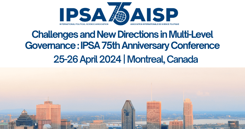 Appel à communications pour la conférence du 75e anniversaire de l'AISP sur les Défis et nouvelles orientations dans la gouvernance à multi-niveaux 