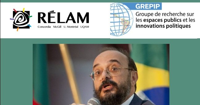 Conférence publique de Leonardo Avritzer : Politics and Corruption in Brazil
