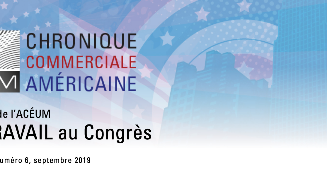  Adoption de l'ACÉUM : Du TRAVAIL au Congrès