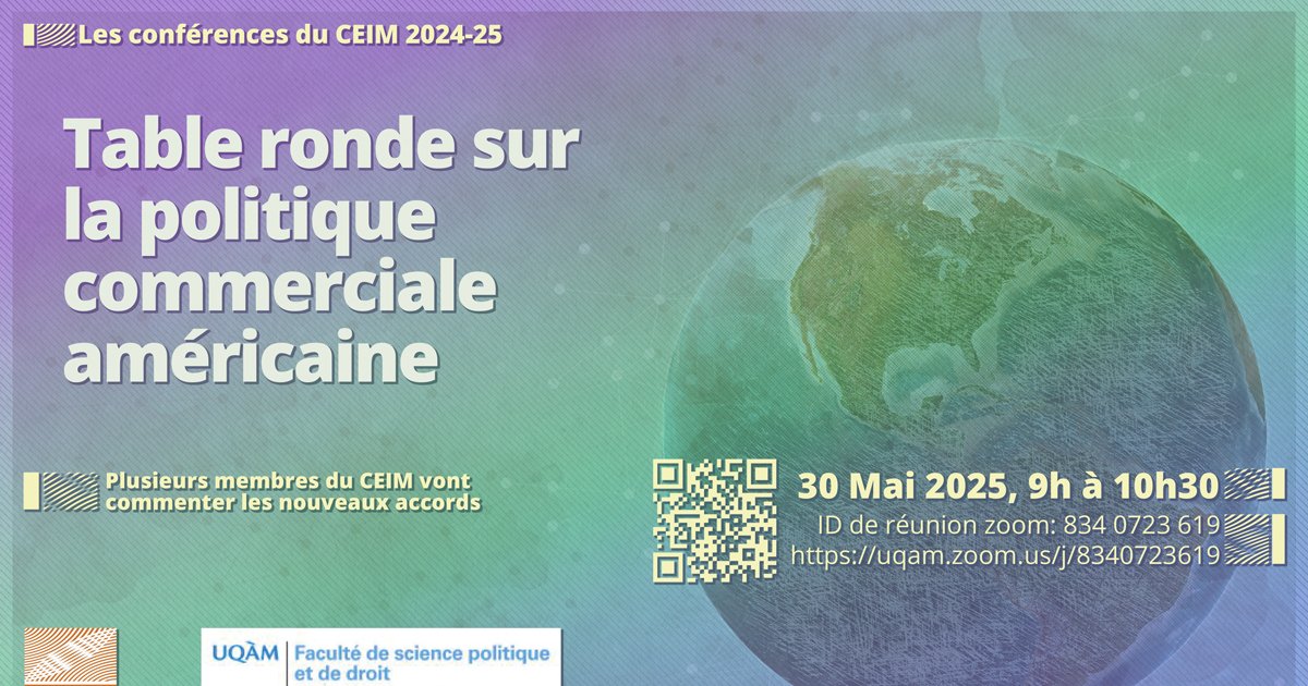 Table ronde sur la politique commerciale américaine
