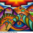 Artiste bolivien Roberto Mamani Mamani